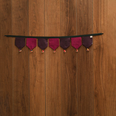 Handmade fabric toran for home decor 106 - handcrafted