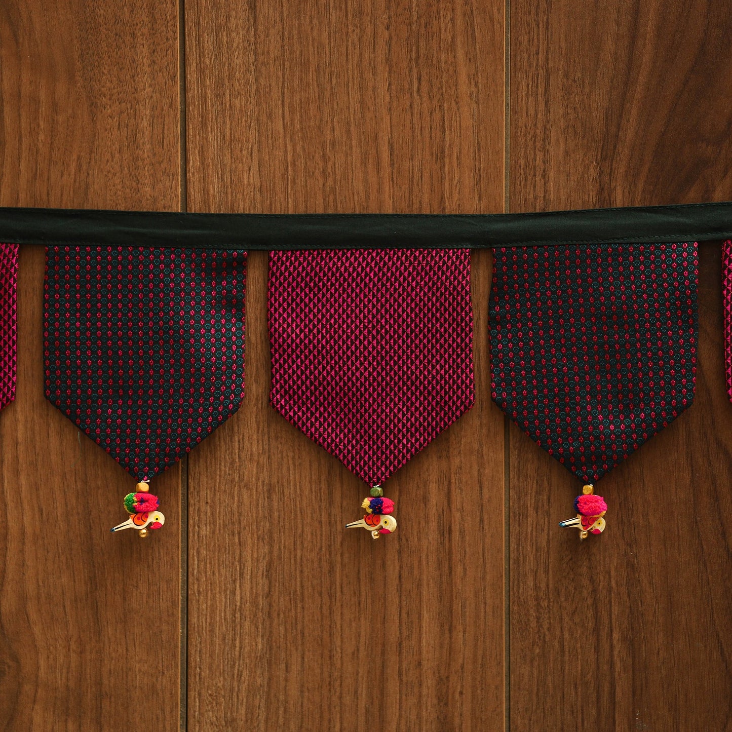 Handmade fabric toran for home decor 106 - handcrafted