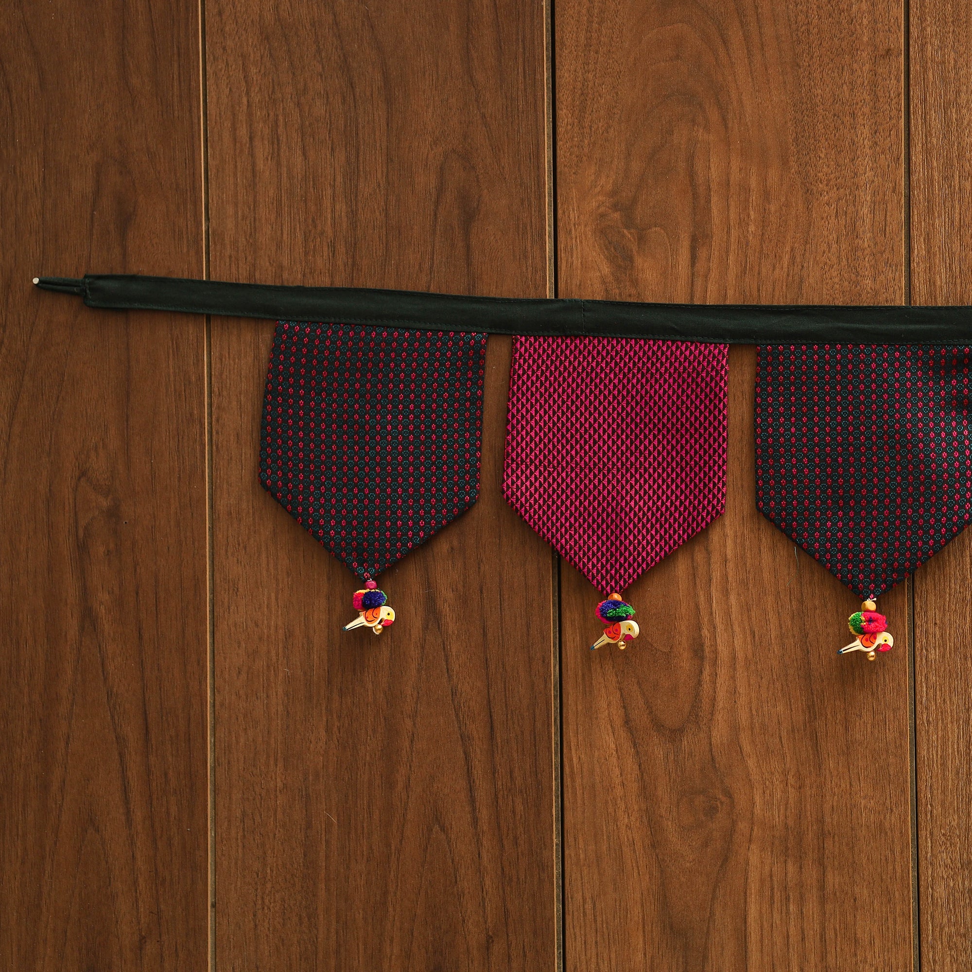 Handmade fabric toran for home decor 106 - handcrafted