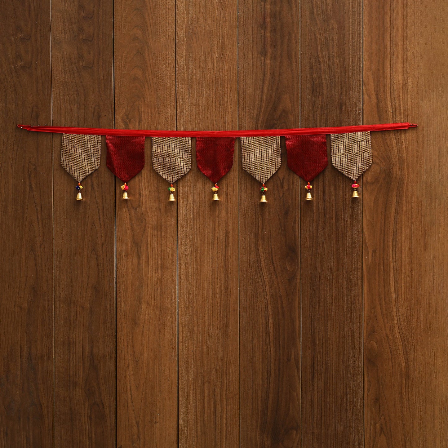 Handmade fabric toran for home decor 109 - handcrafted