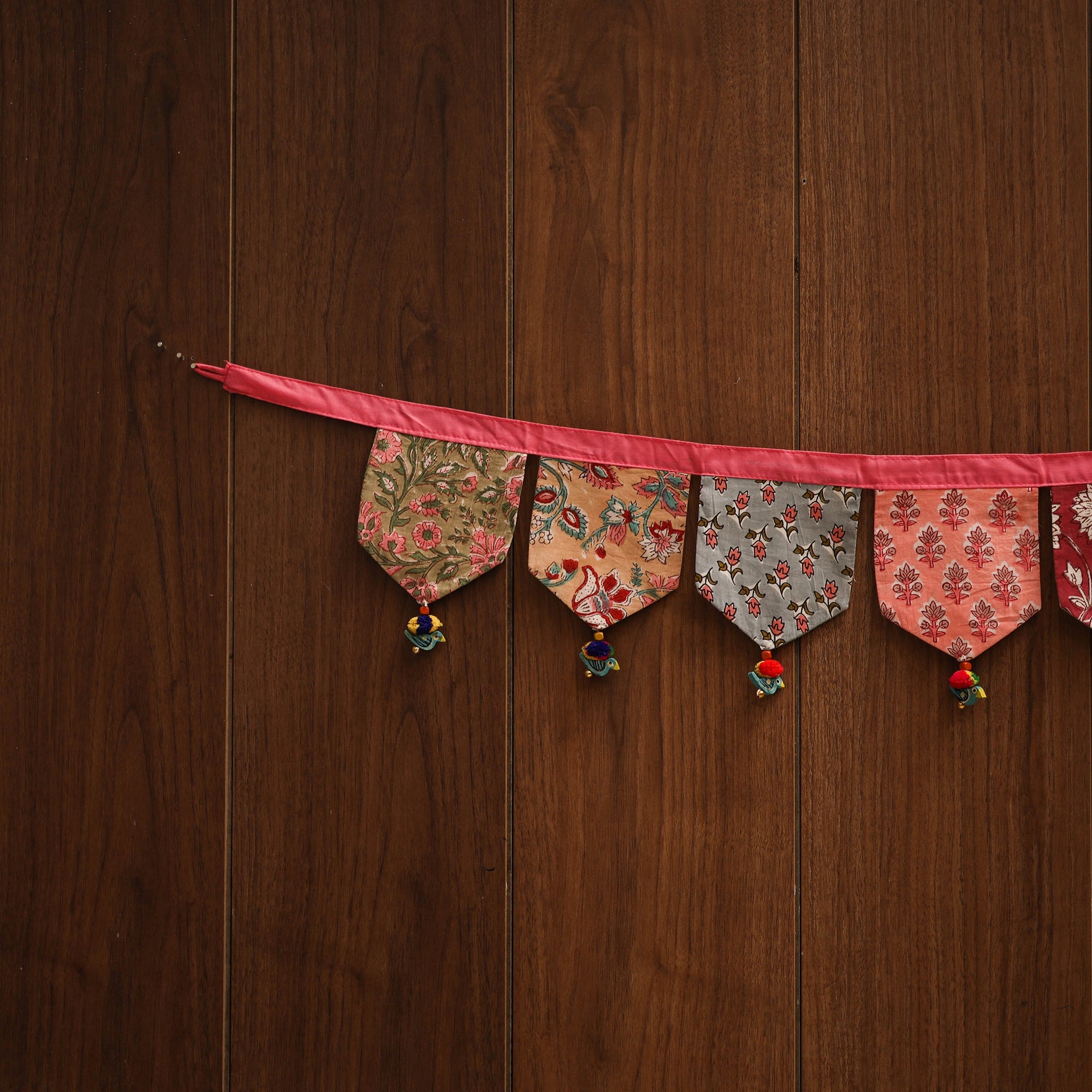 Handmade fabric toran for home decor 11 - handcrafted