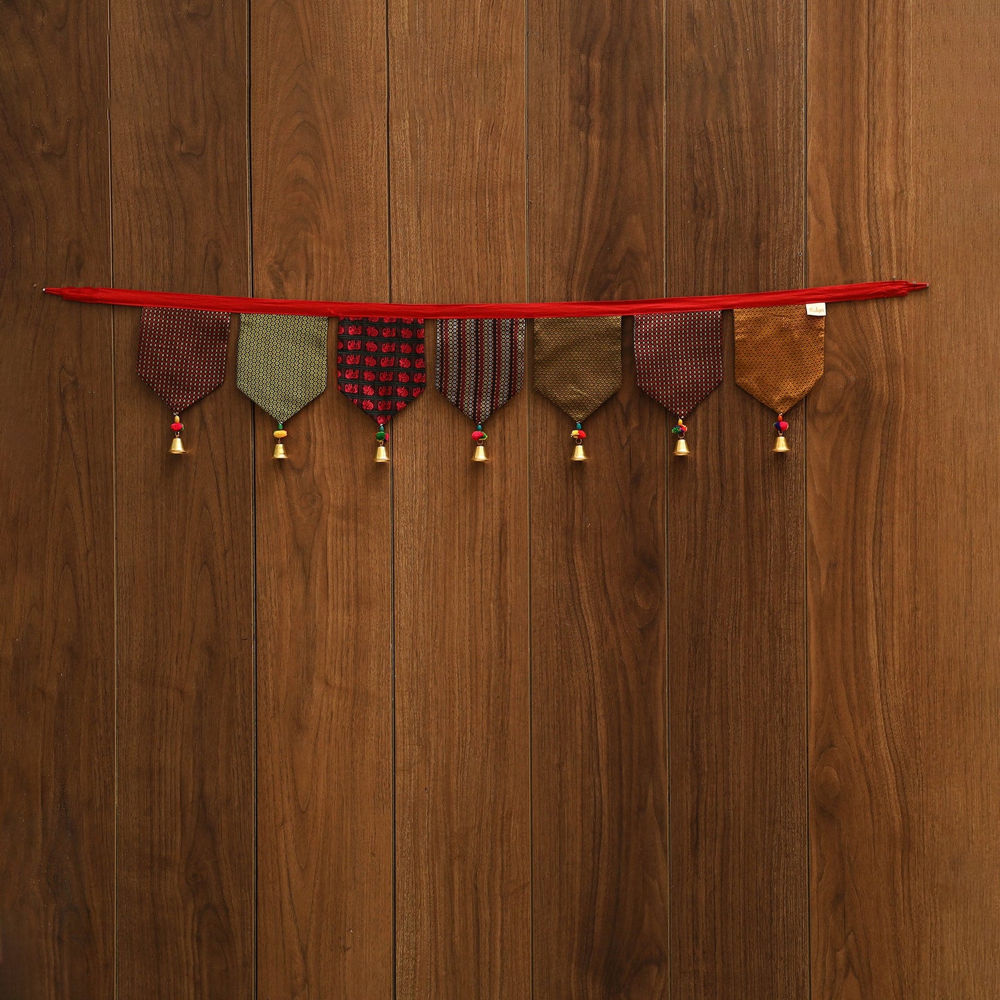 Handmade fabric toran for home decor 110 - handcrafted