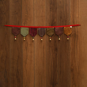 Handmade fabric toran for home decor 110 - handcrafted