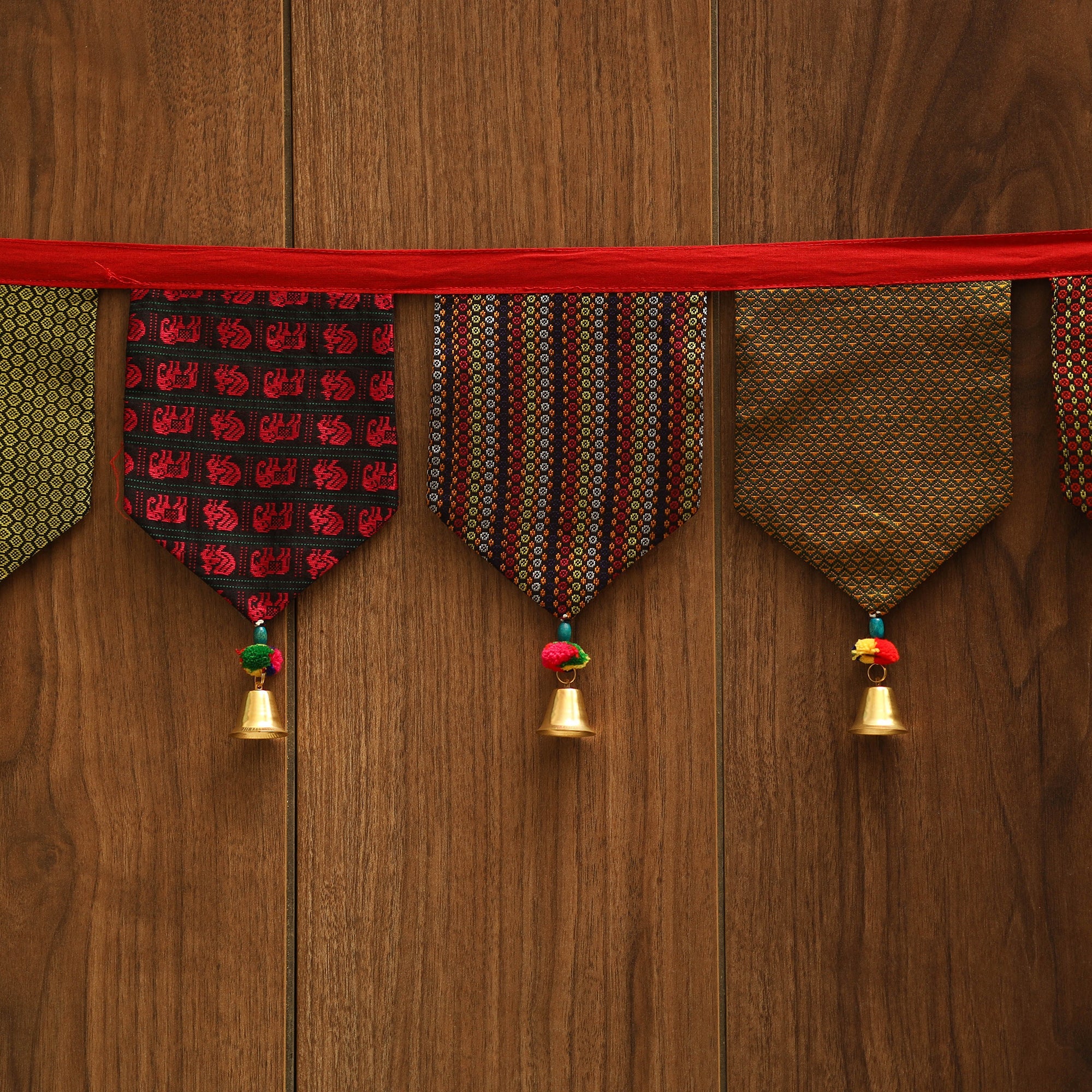 Handmade fabric toran for home decor 110 - handcrafted