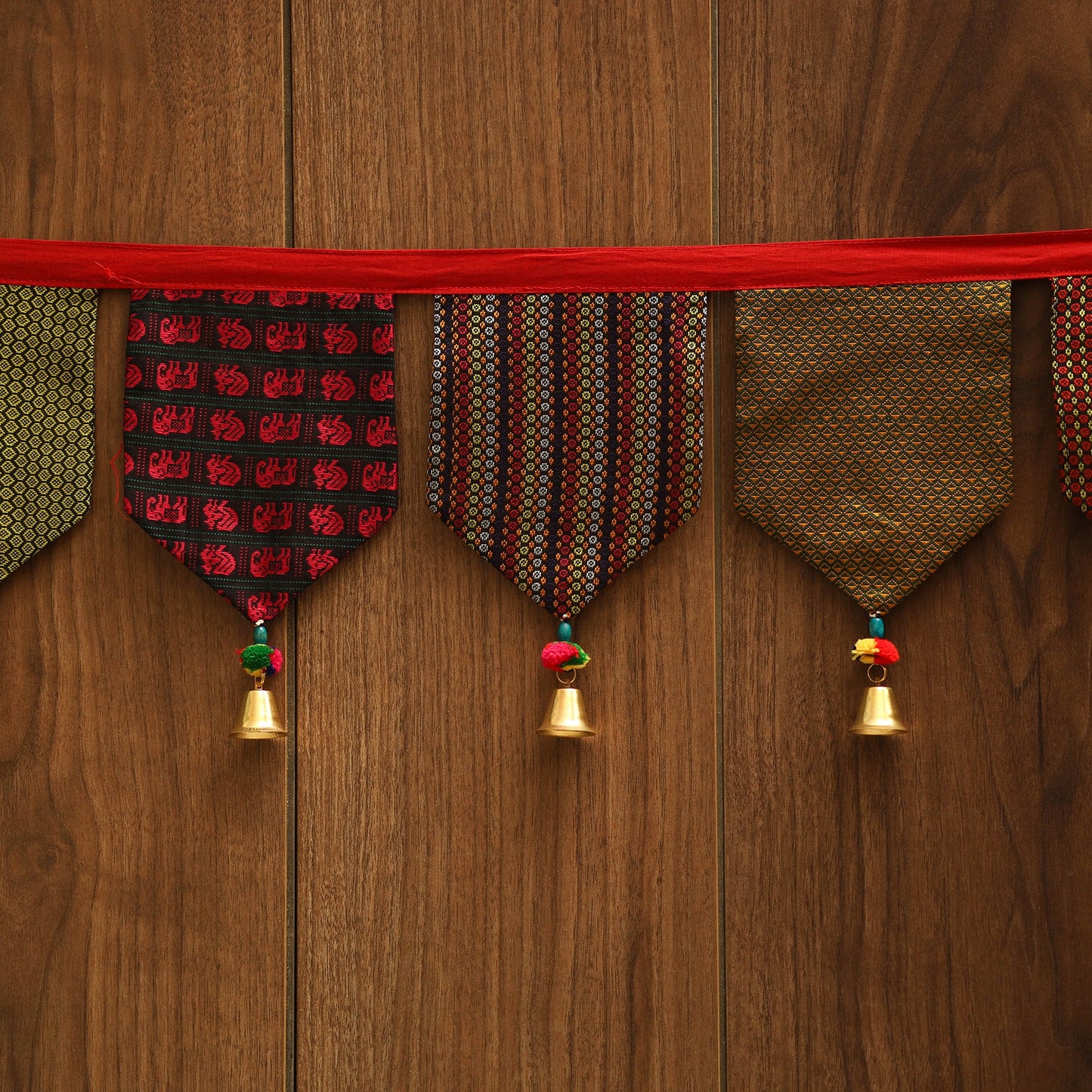 Handmade fabric toran for home decor 110 - handcrafted