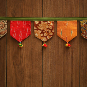 Handmade fabric toran for home decor 111 - handcrafted