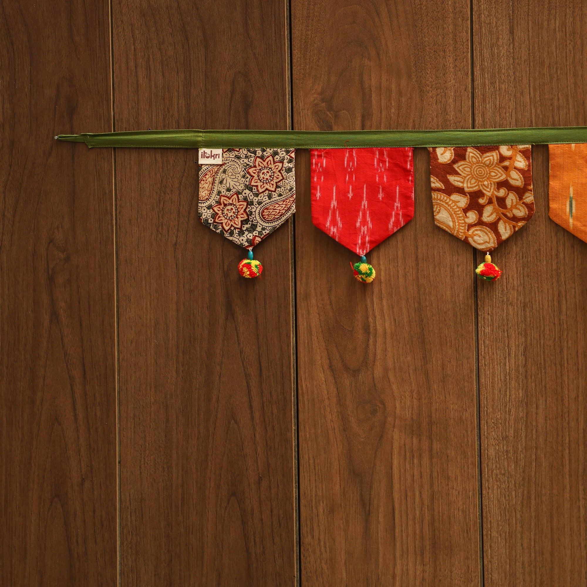 Handmade fabric toran for home decor 111 - handcrafted