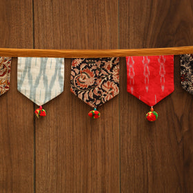 Handmade fabric toran for home decor 112 - handcrafted