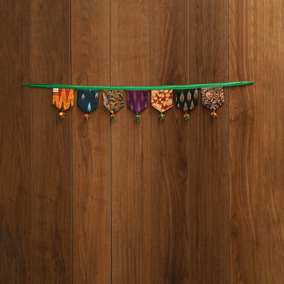 Handmade fabric toran for home decor 113 - handcrafted