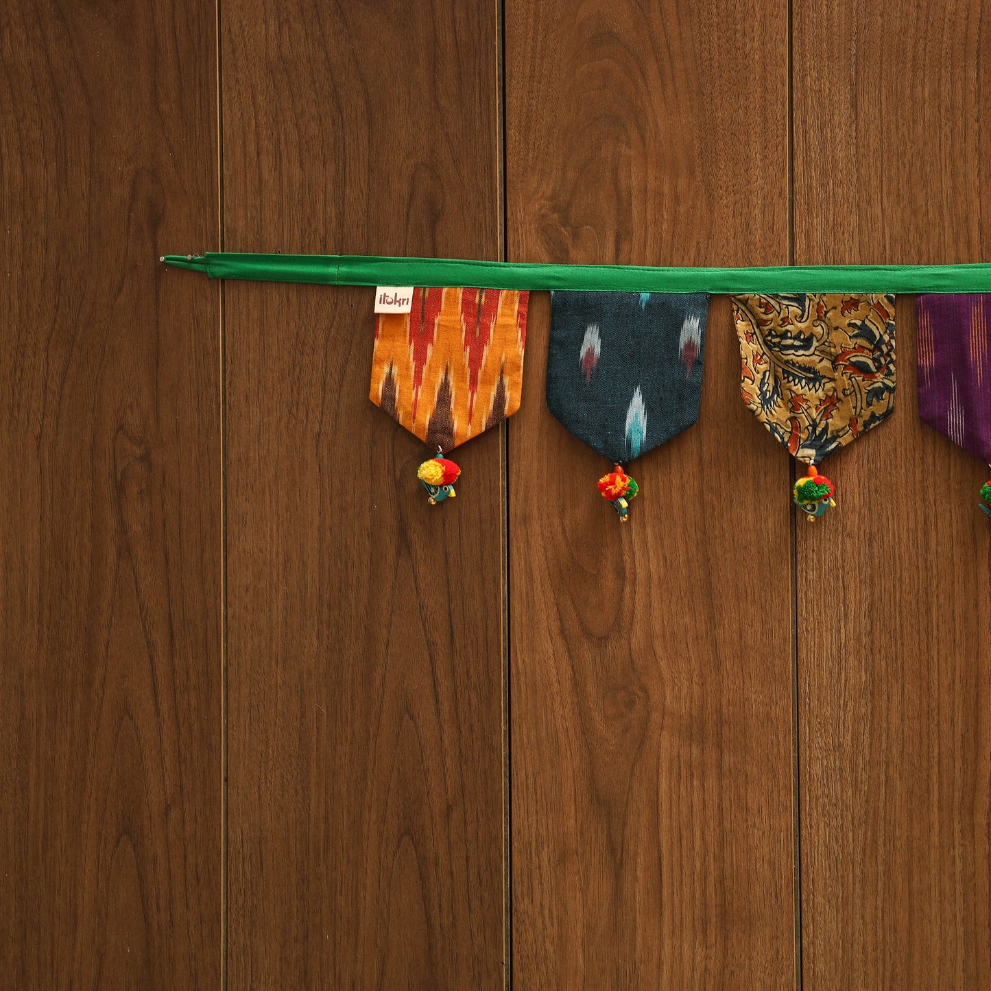 Handmade fabric toran for home decor 113 - handcrafted