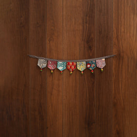 Handmade fabric toran for home decor 12 - handcrafted