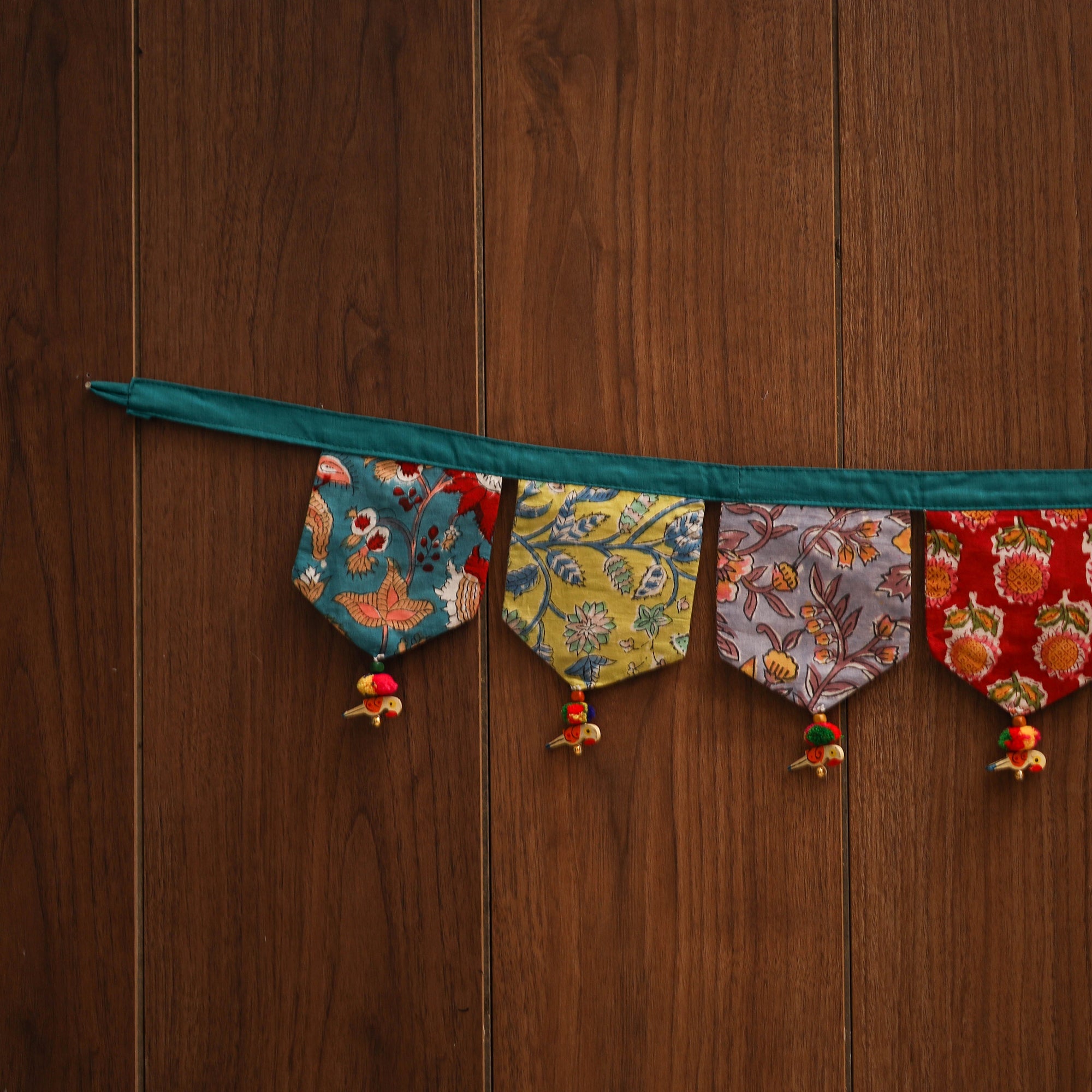 Handmade fabric toran for home decor 14 - handcrafted