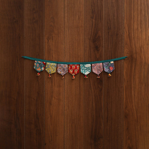 Handmade fabric toran for home decor 14 - handcrafted
