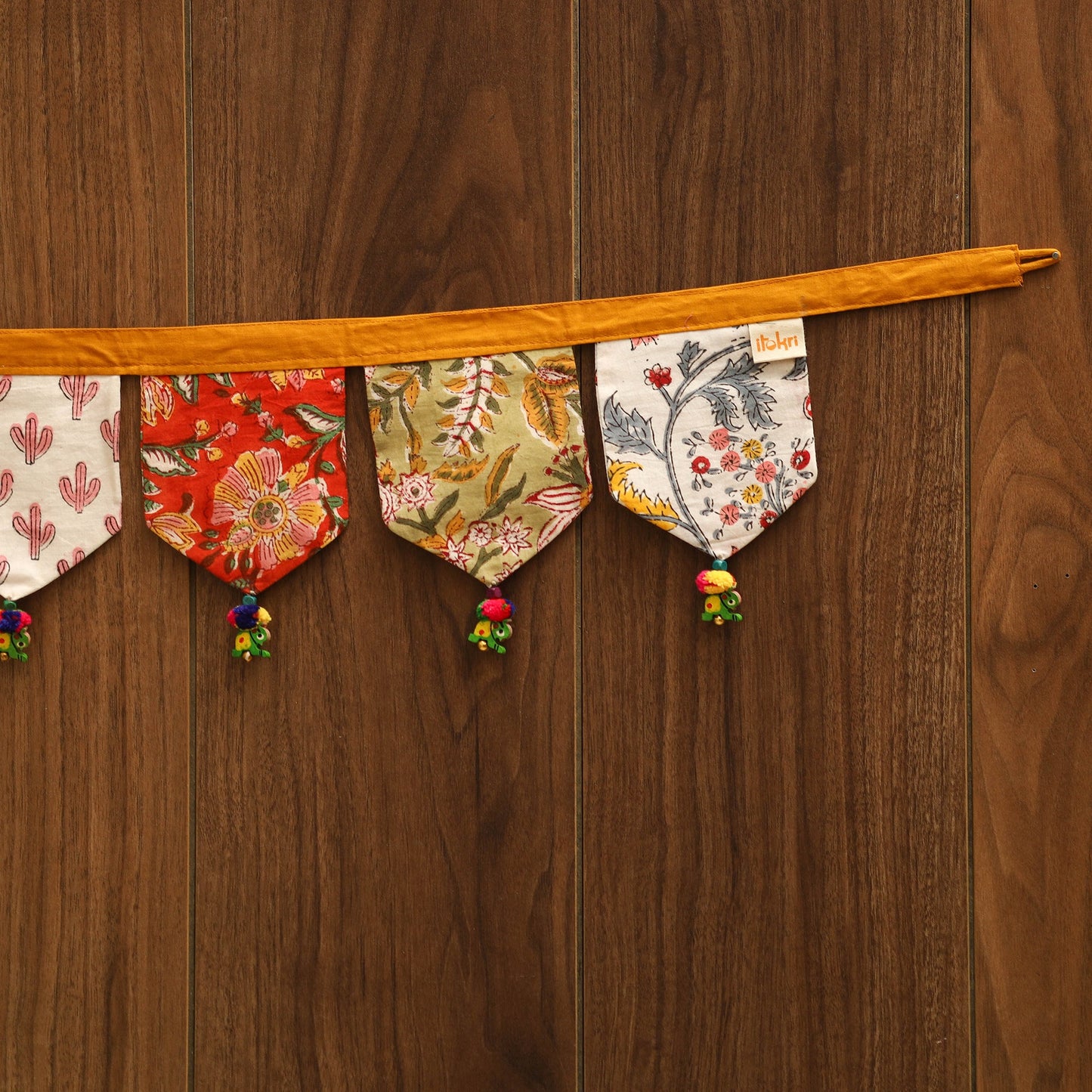 Handmade fabric toran for home decor 15 - handcrafted