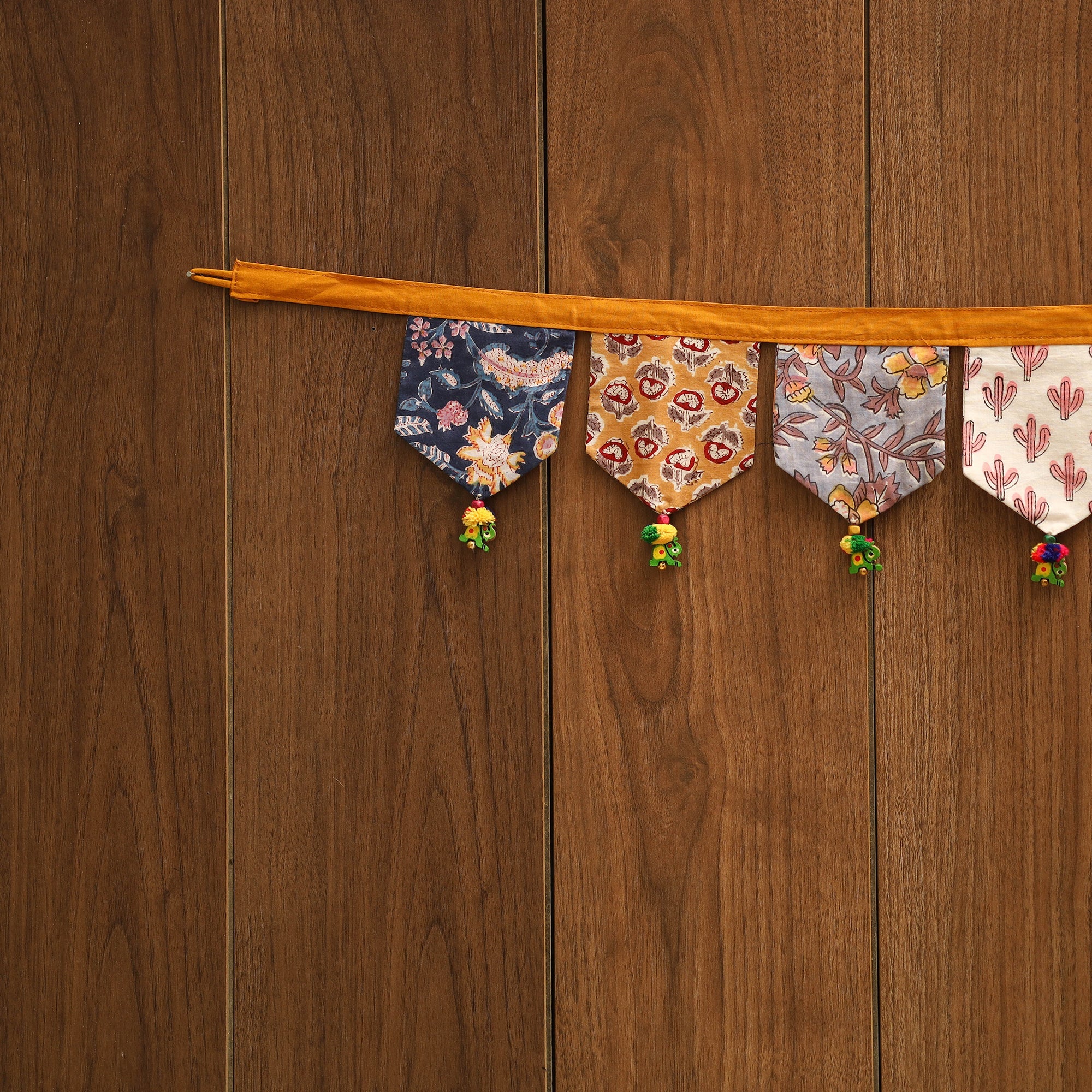 Handmade fabric toran for home decor 15 - handcrafted