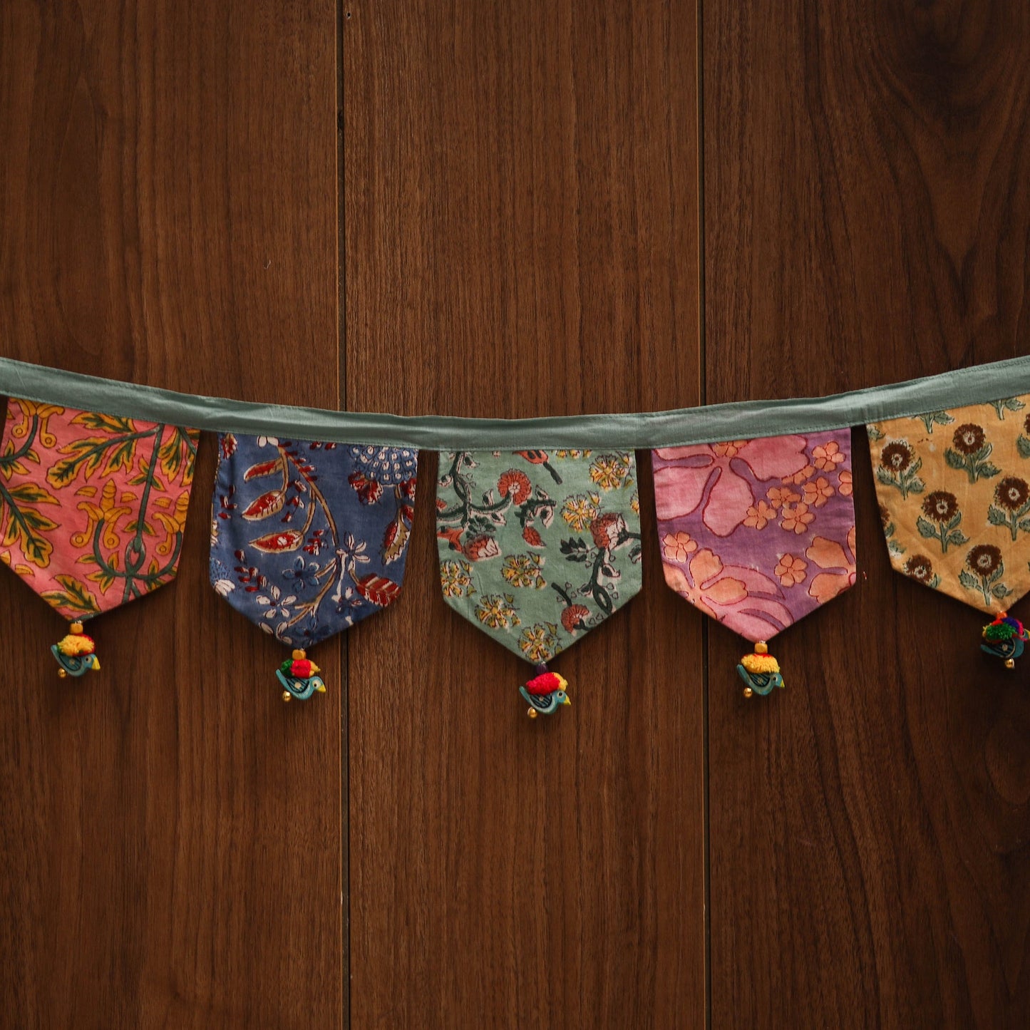 Handmade fabric toran for home decor 16 - handcrafted