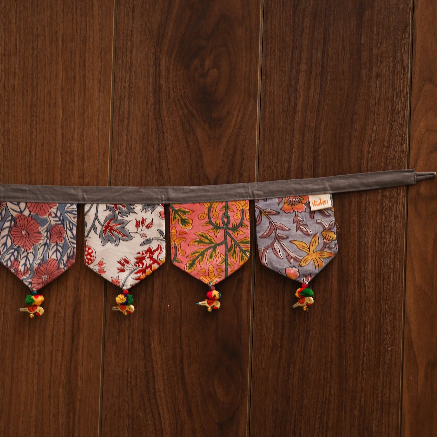 Handmade fabric toran for home decor 17 - handcrafted