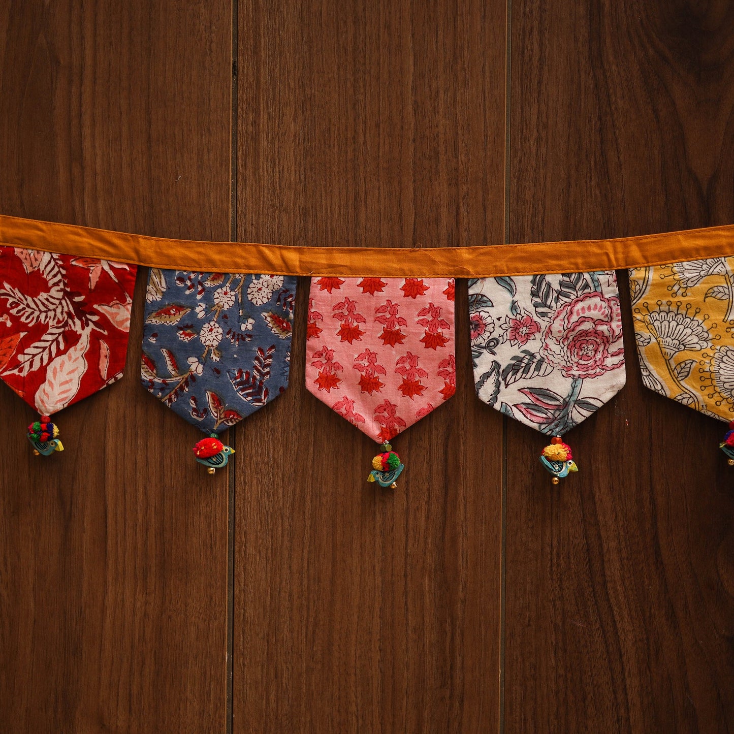 Handmade fabric toran for home decor 18 - handcrafted