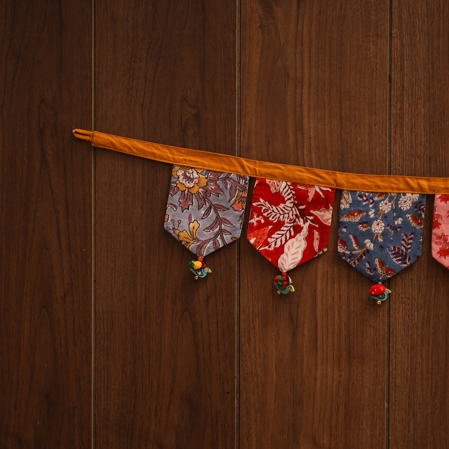 Handmade fabric toran for home decor 18 - handcrafted