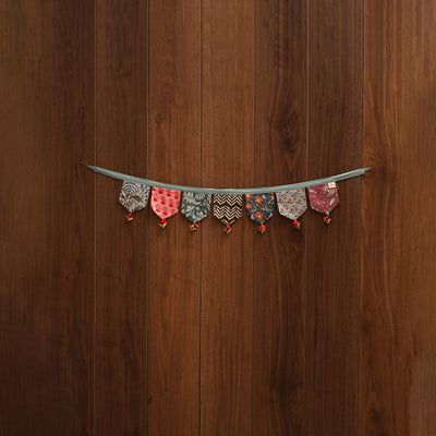 Handmade fabric toran for home decor 20 - handcrafted