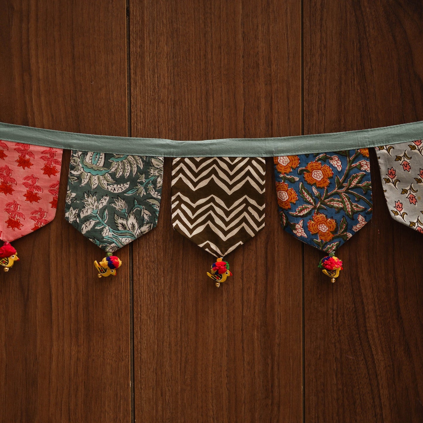 Handmade fabric toran for home decor 20 - handcrafted