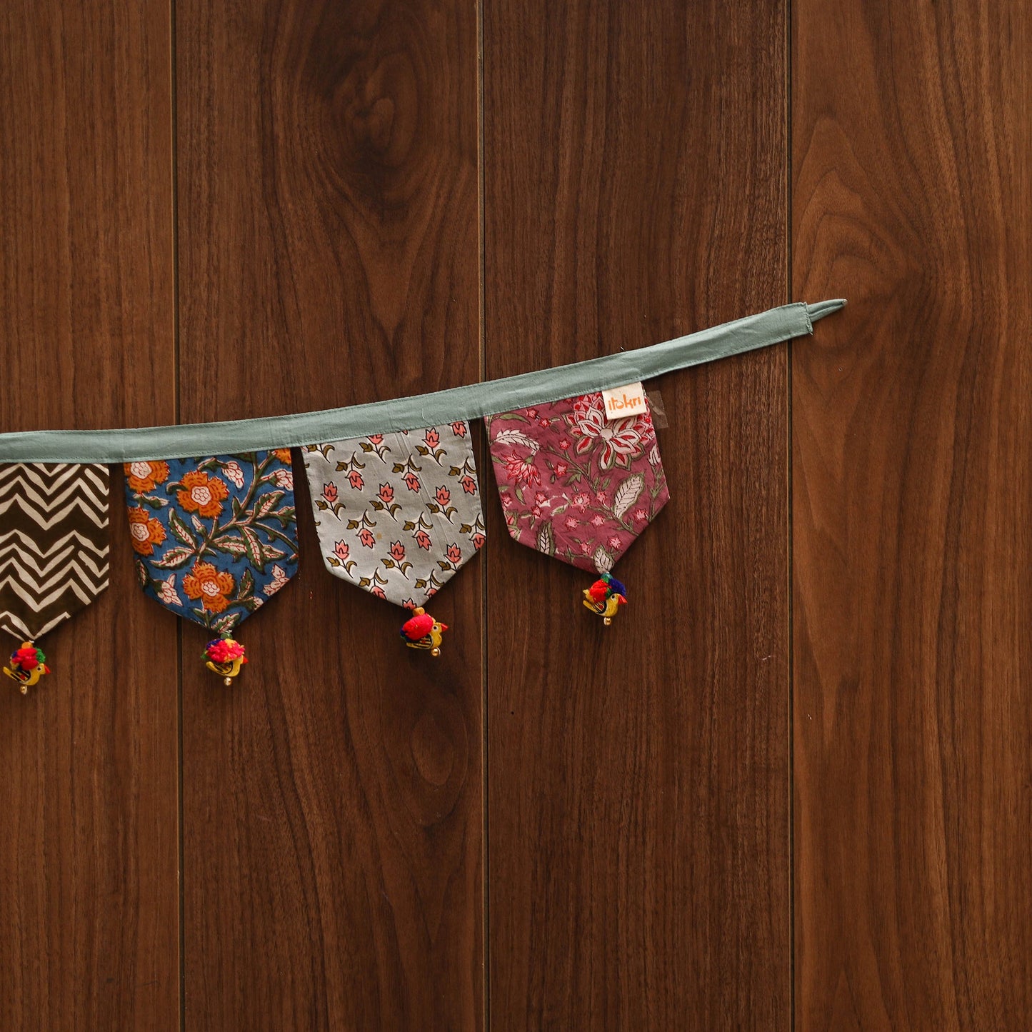 Handmade fabric toran for home decor 20 - handcrafted