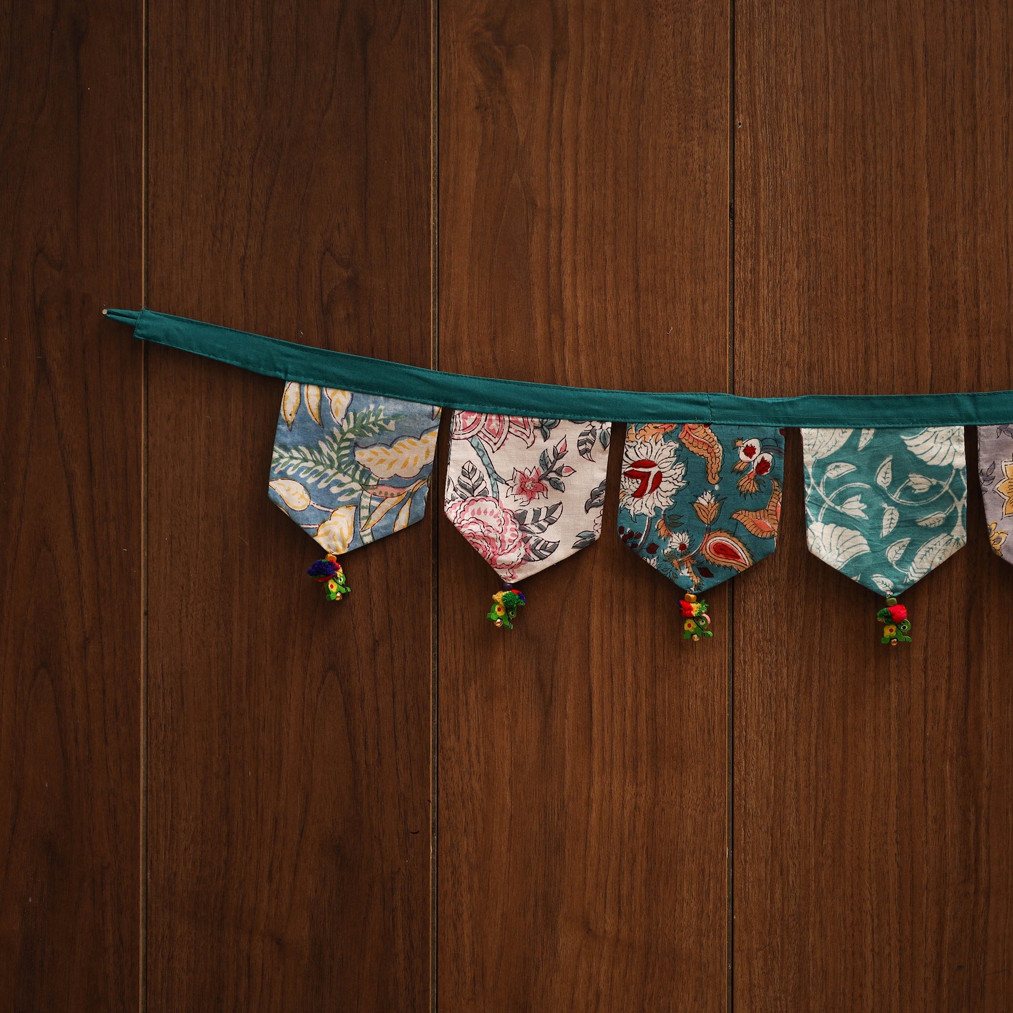 Handmade fabric toran for home decor 21 - handcrafted