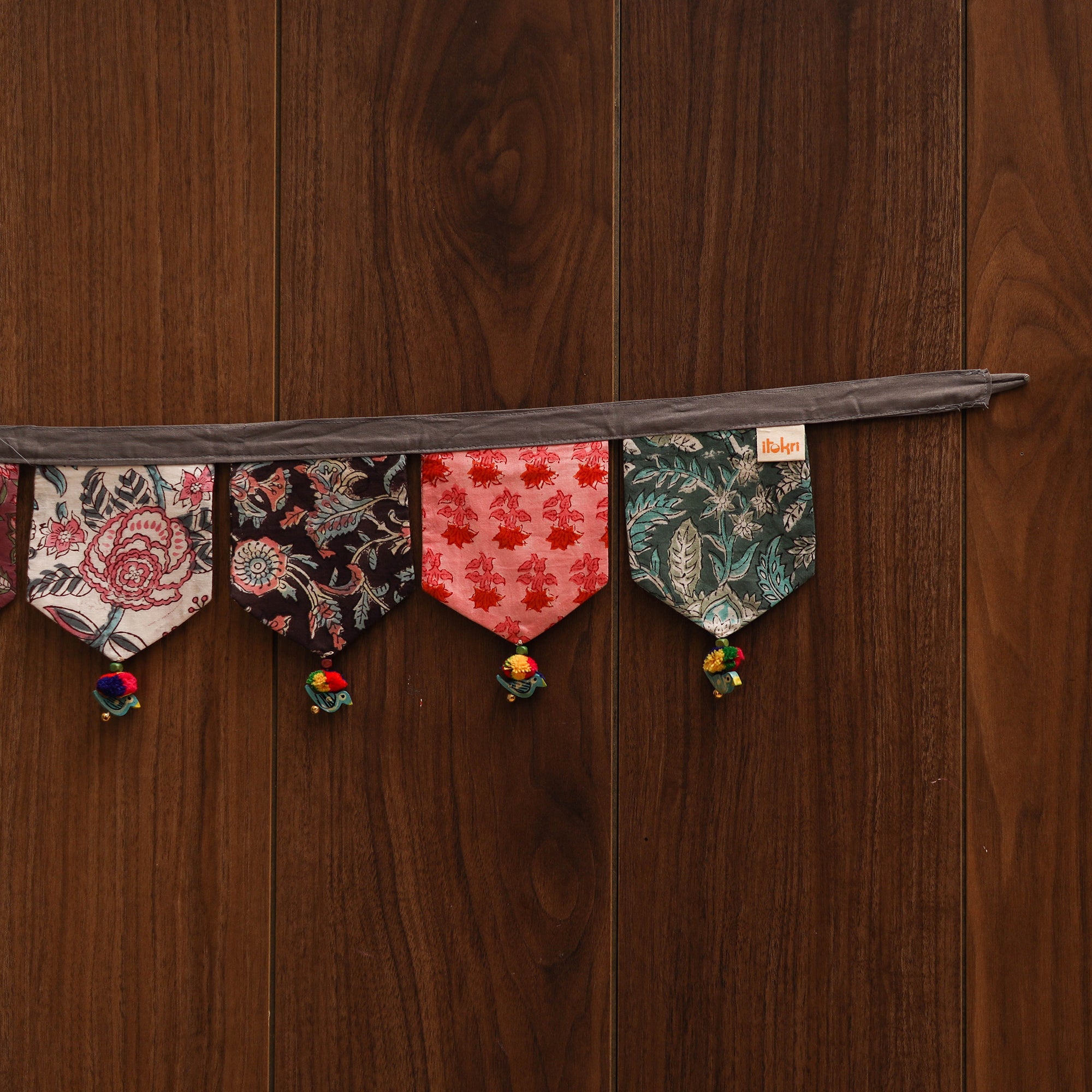 Handmade fabric toran for home decor 23 - handcrafted