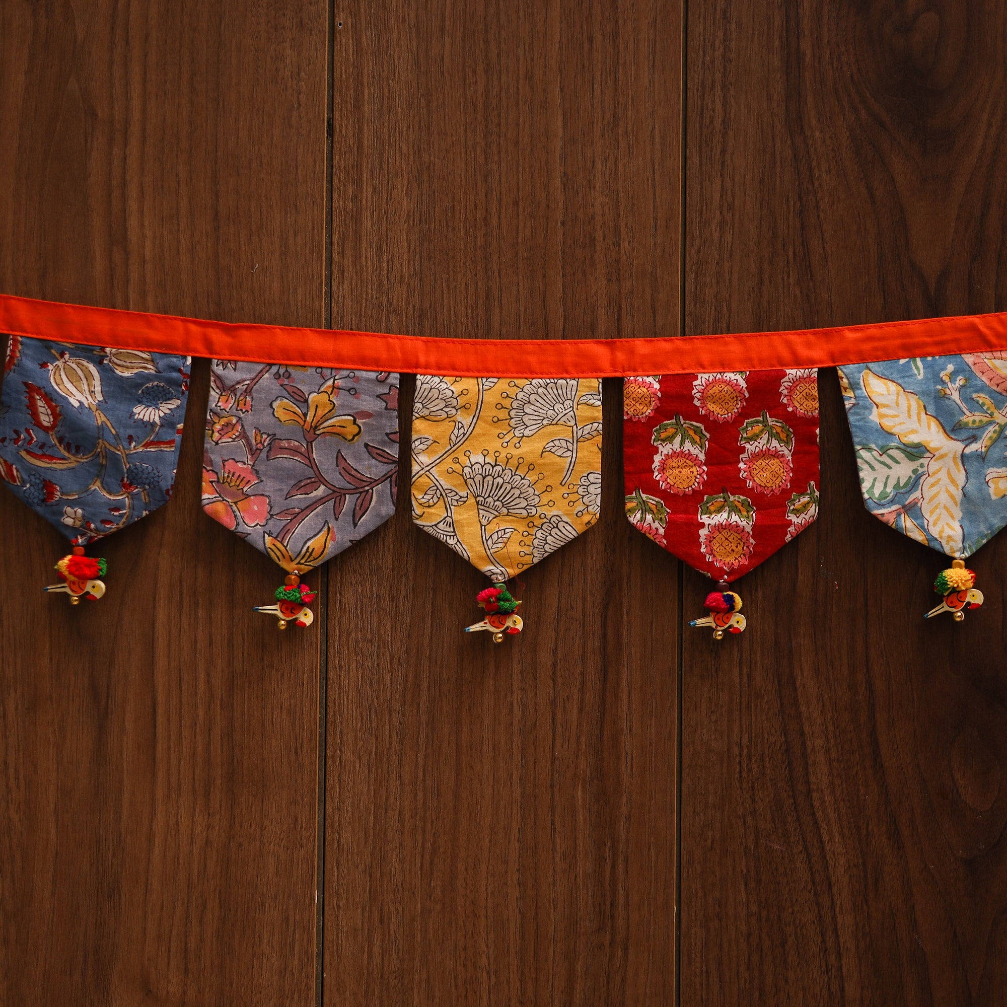 Handmade fabric toran for home decor 25 - handcrafted