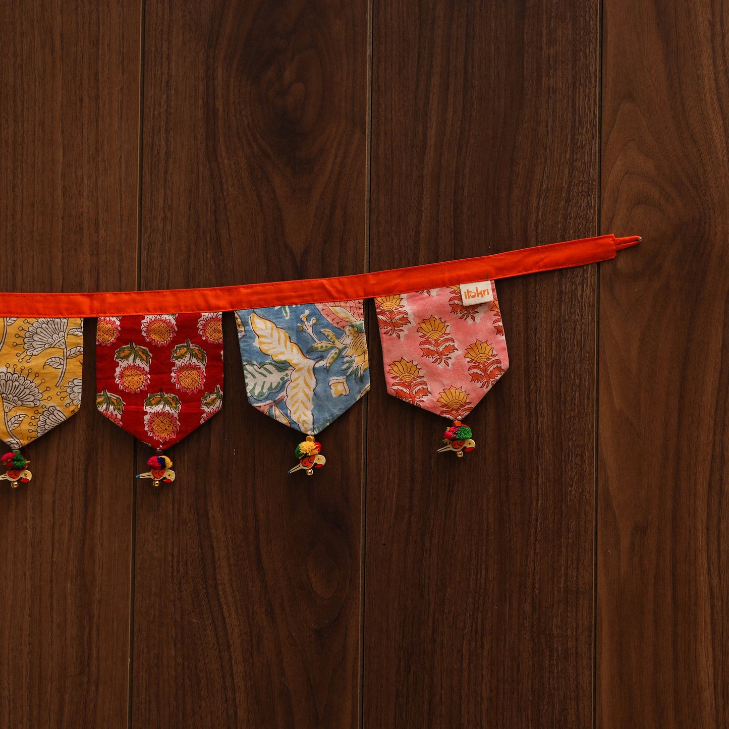 Handmade fabric toran for home decor 25 - handcrafted