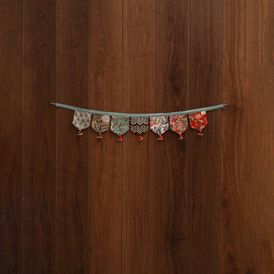 Handmade fabric toran for home decor 30 - handcrafted