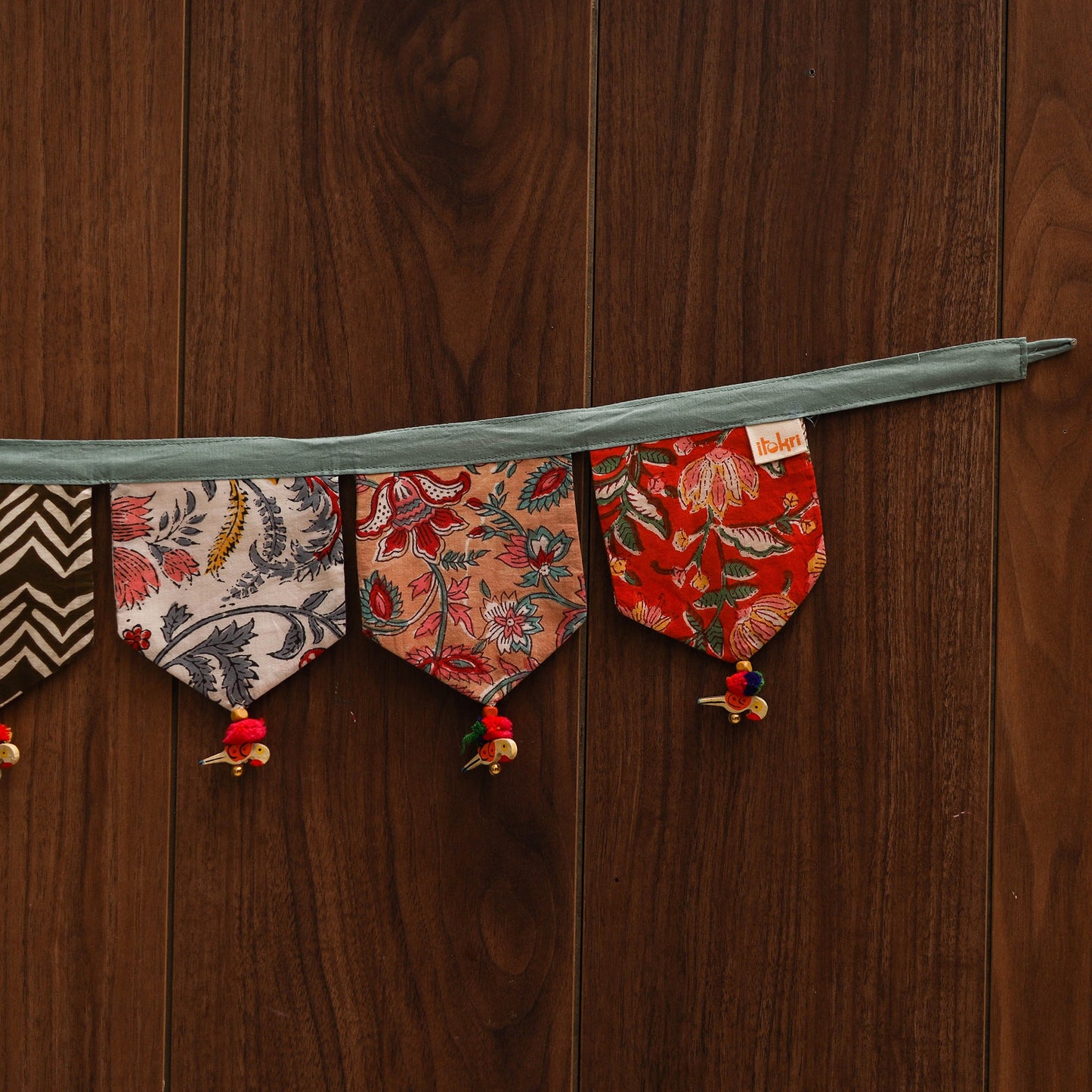 Handmade fabric toran for home decor 30 - handcrafted