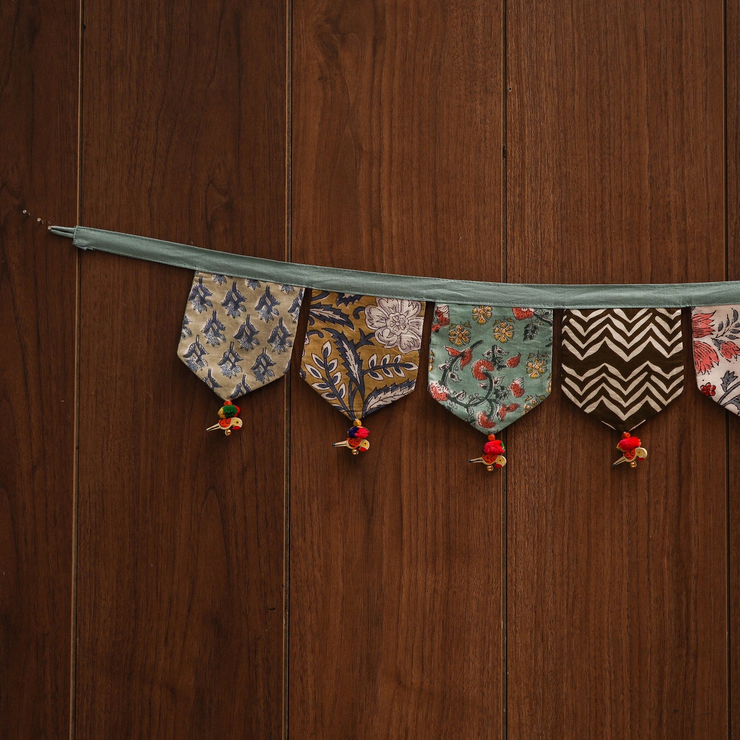 Handmade fabric toran for home decor 30 - handcrafted