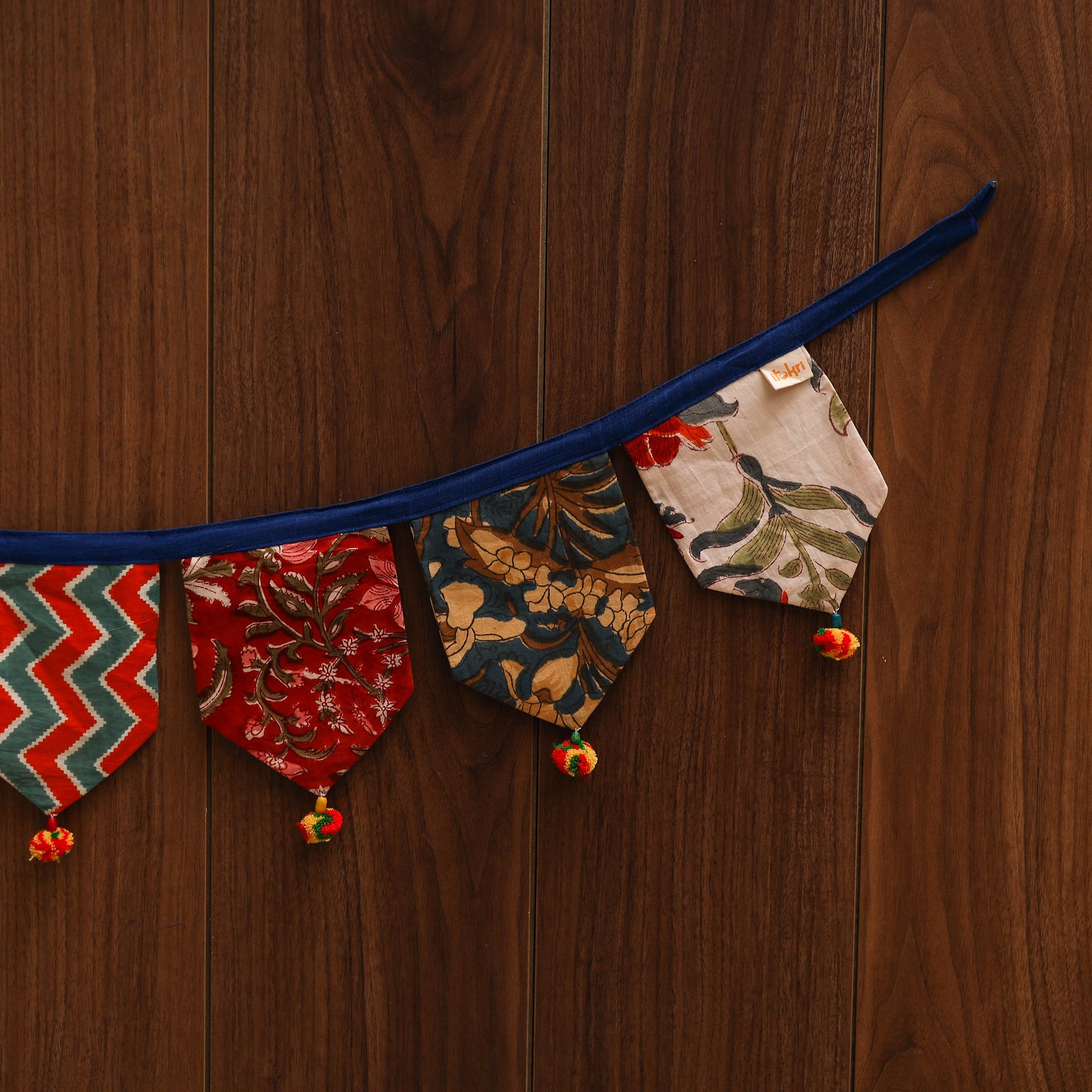 Handmade fabric toran for home decor 32 - handcrafted