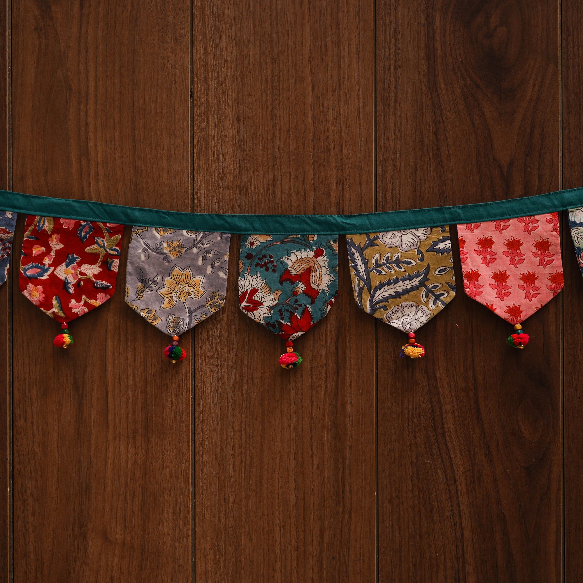 Handmade fabric toran for home decor 33 - handcrafted