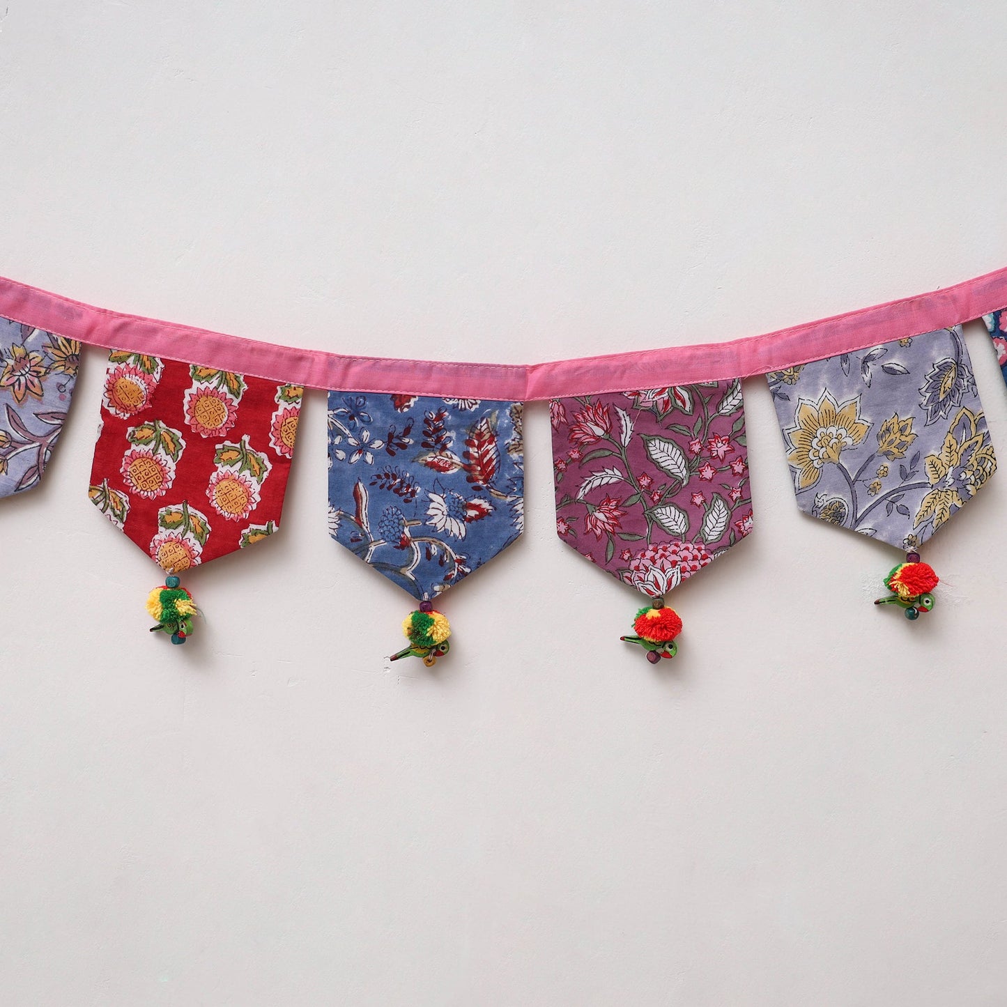 Handmade fabric toran for home decor 33 - handcrafted