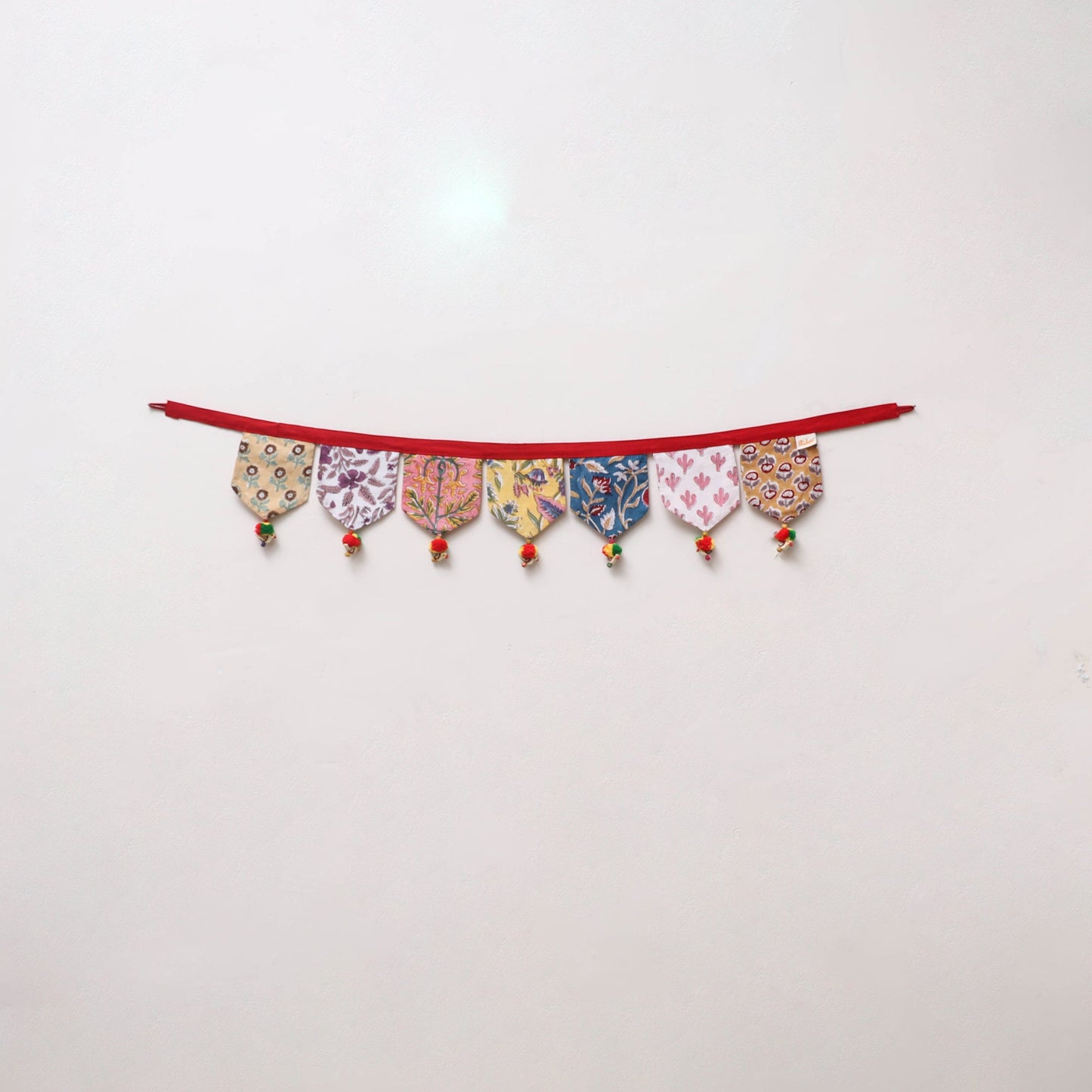 Handmade fabric toran for home decor 35 - handcrafted