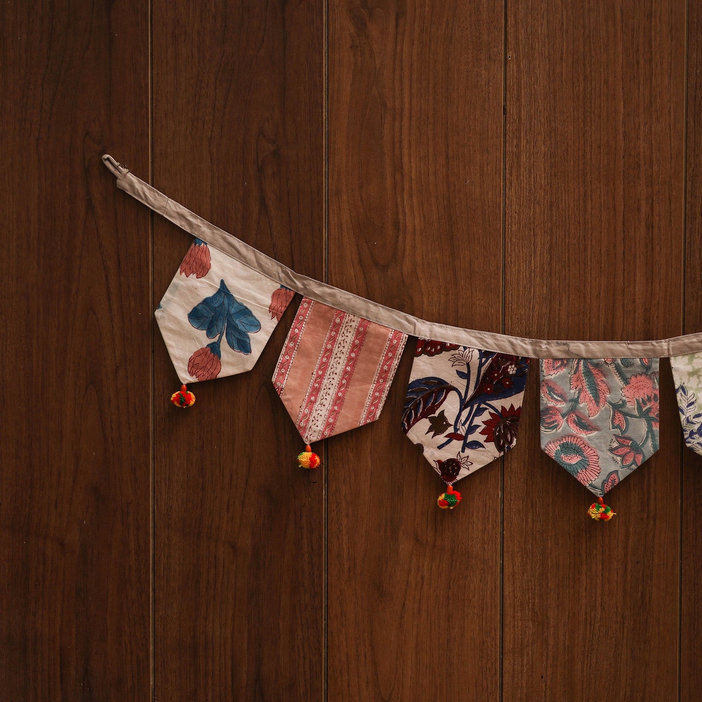 Handmade fabric toran for home decor 35 - handcrafted