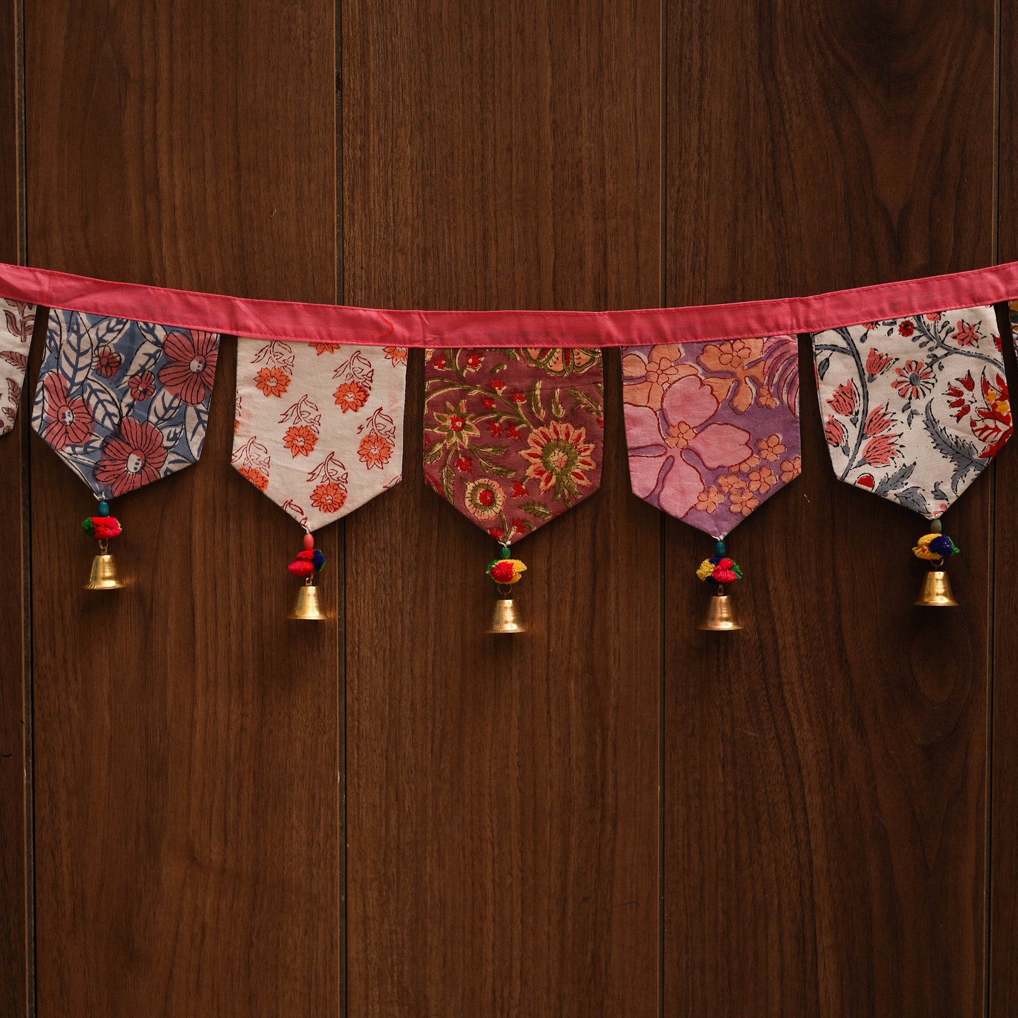 Handmade fabric toran for home decor 36 - handcrafted