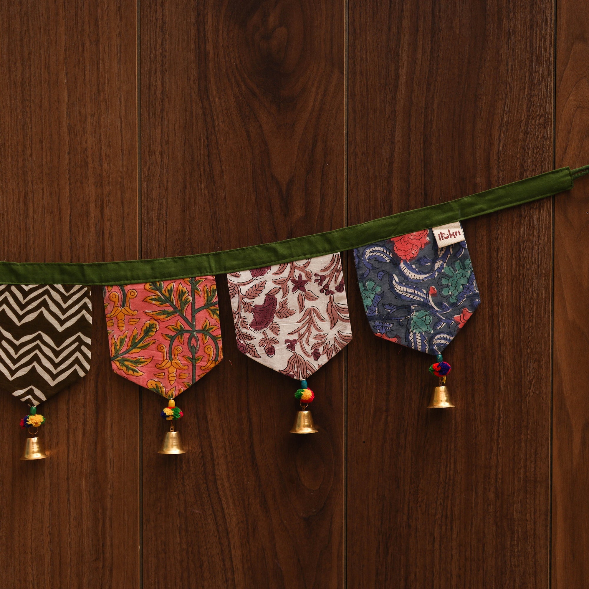 Handmade fabric toran for home decor 39 - handcrafted