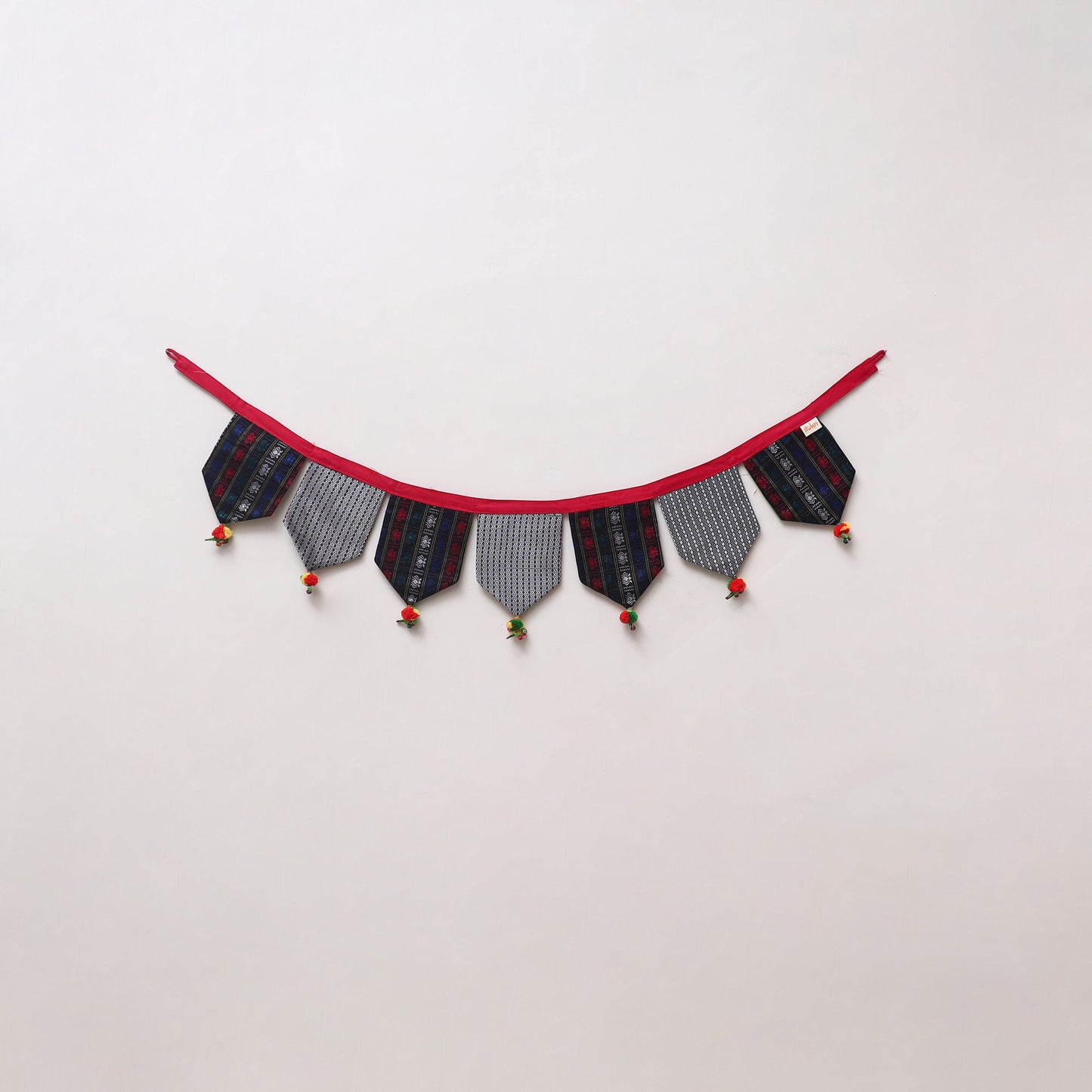 Handmade fabric toran for home decor 40 - handcrafted