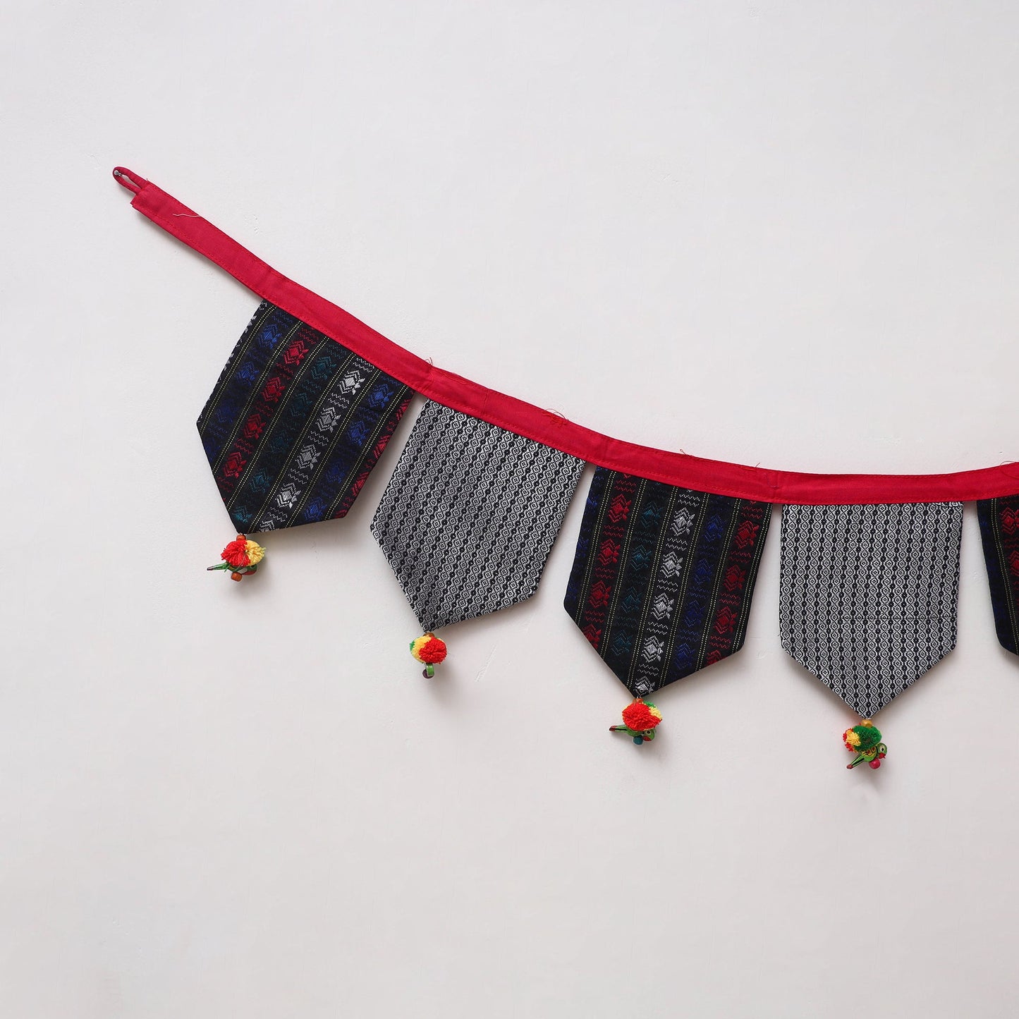 Handmade fabric toran for home decor 40 - handcrafted