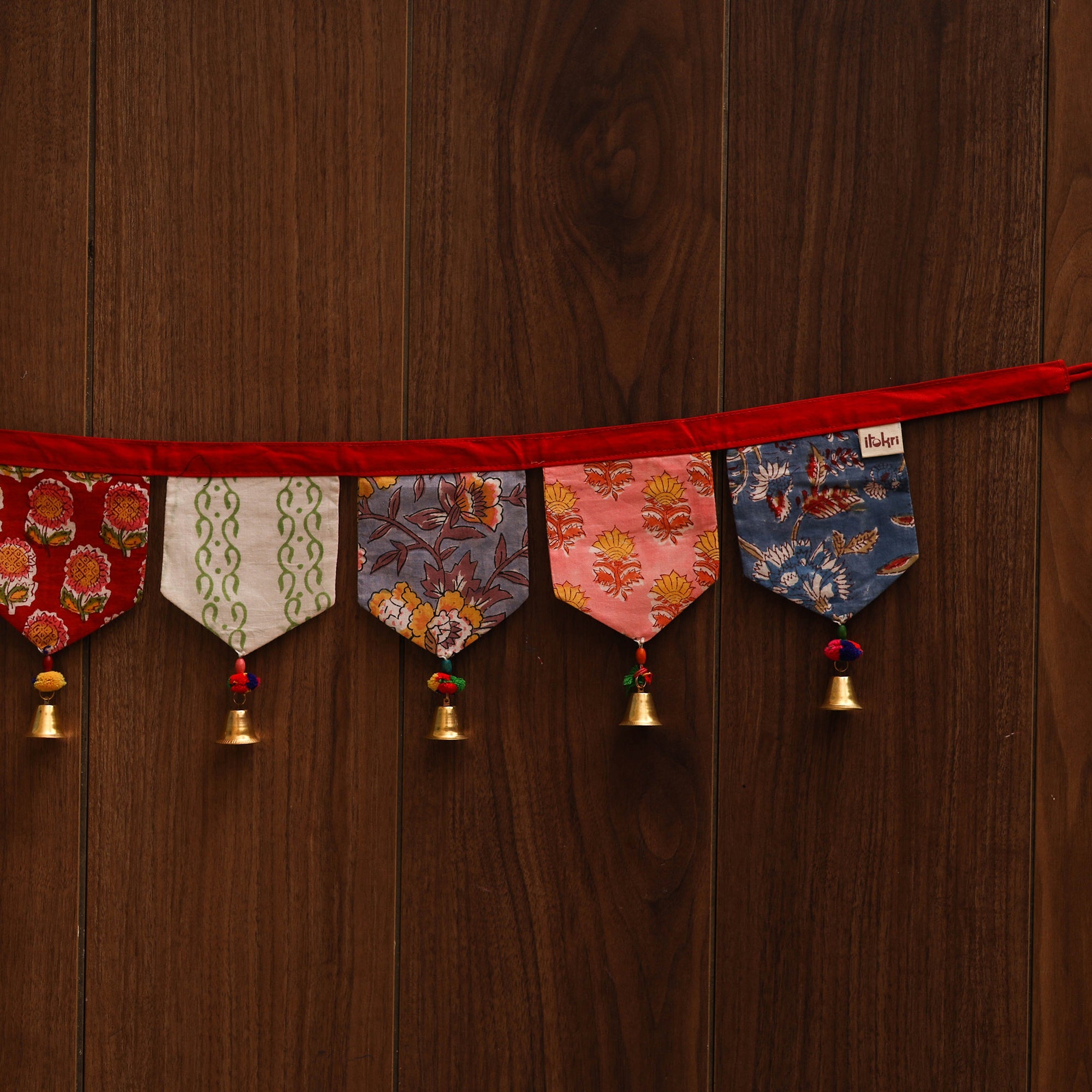 Handmade fabric toran for home decor 41 - handcrafted