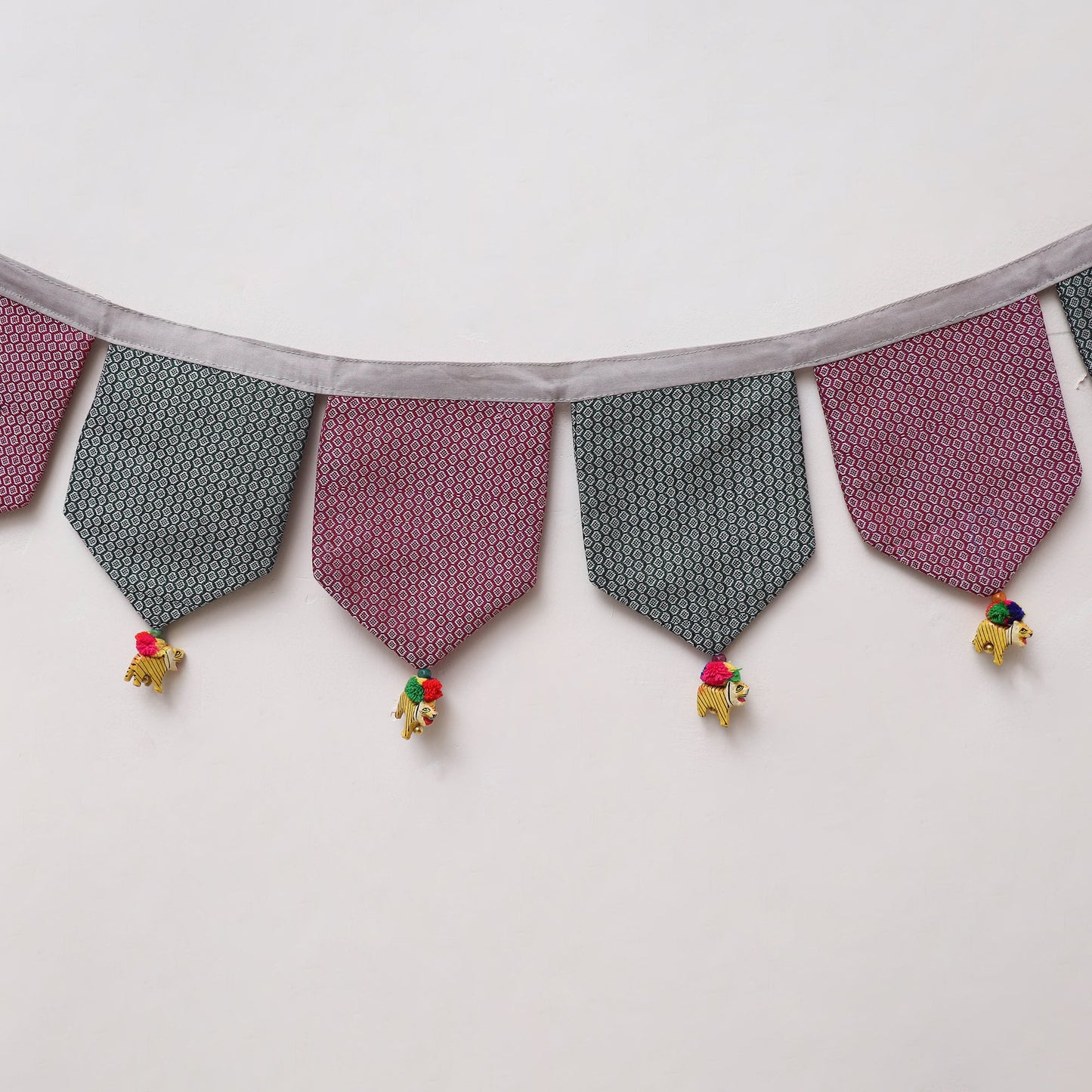 Handmade fabric toran for home decor 41 - handcrafted