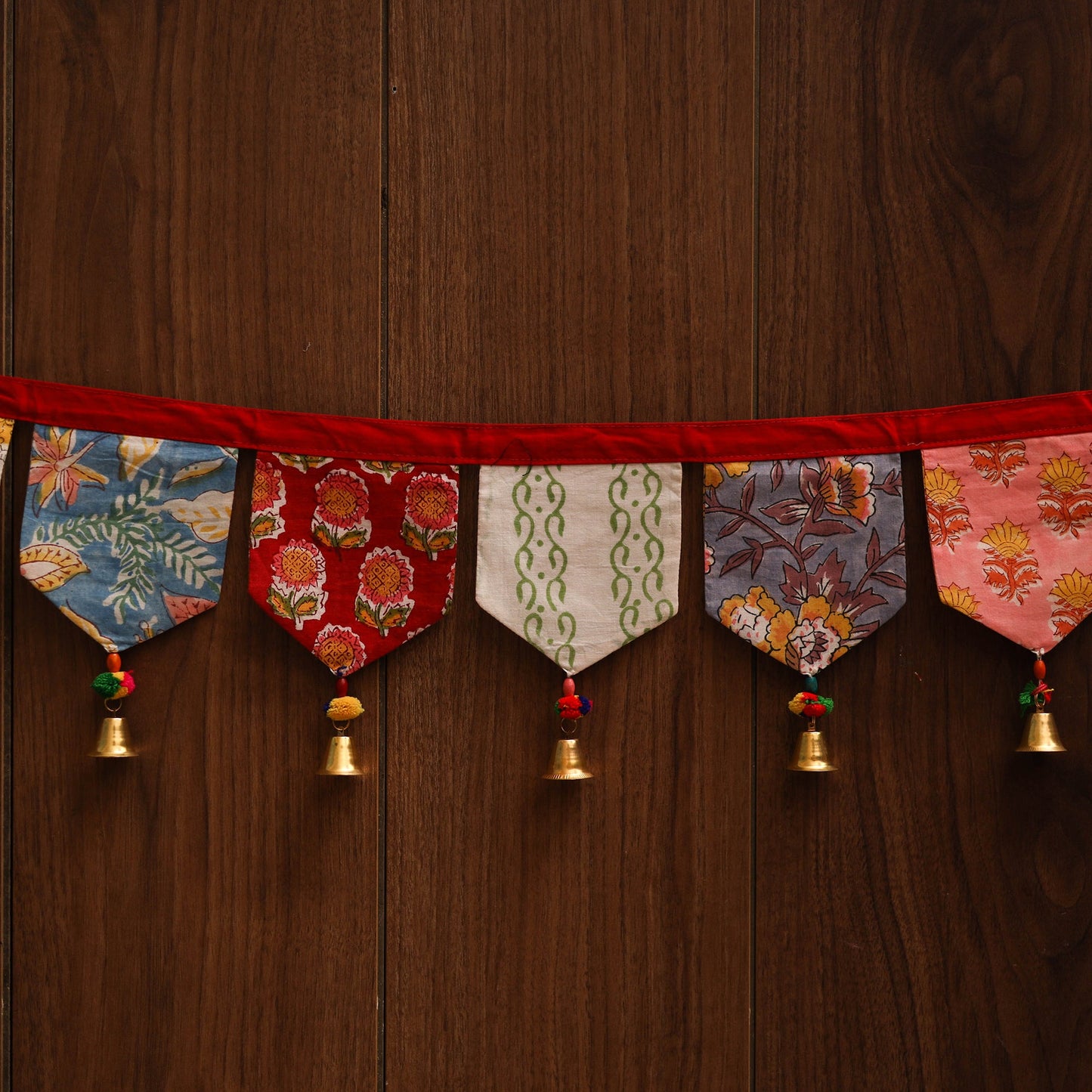 Handmade fabric toran for home decor 41 - handcrafted