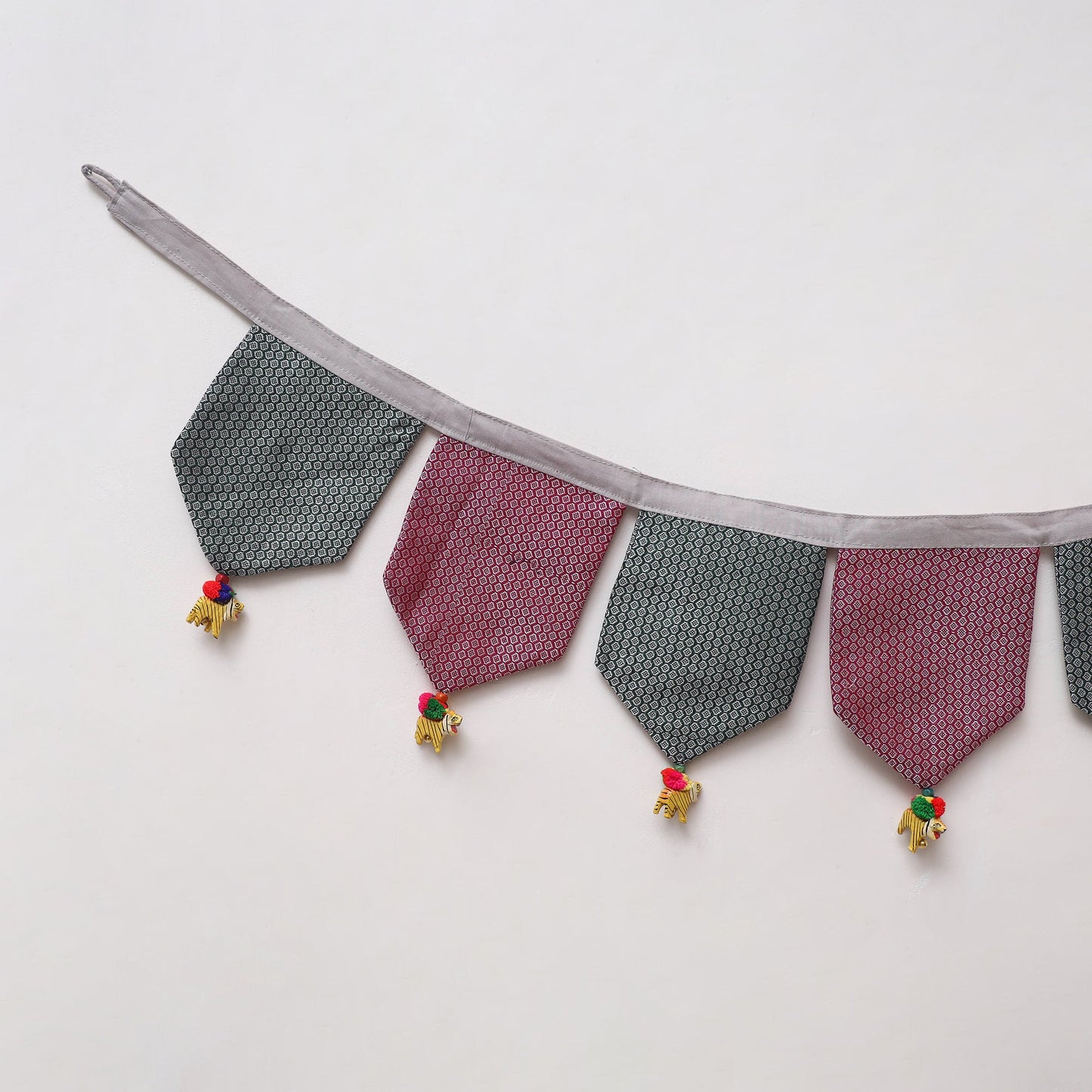 Handmade fabric toran for home decor 41 - handcrafted