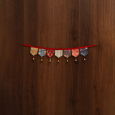 Handmade fabric toran for home decor 41 - handcrafted