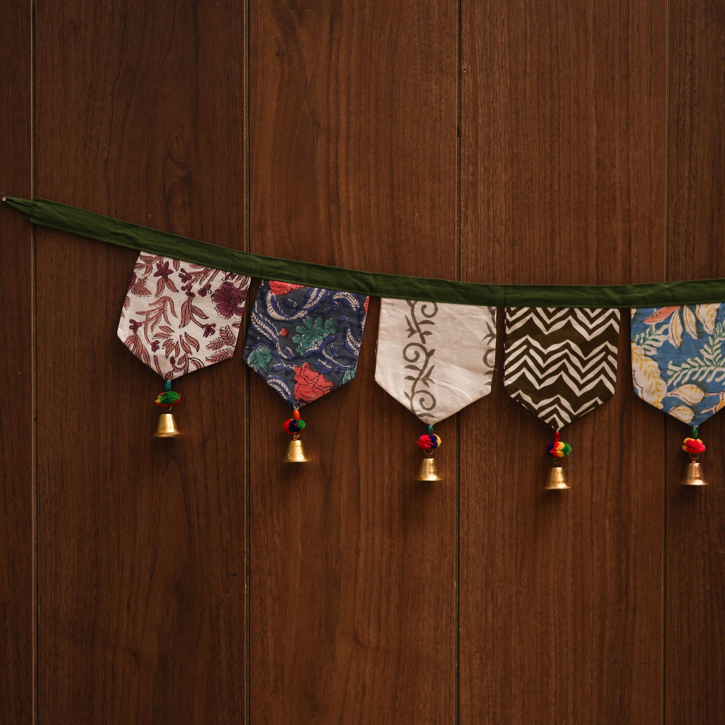 Handmade fabric toran for home decor 44 - handcrafted