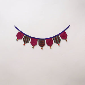 Handmade fabric toran for home decor 44 - handcrafted