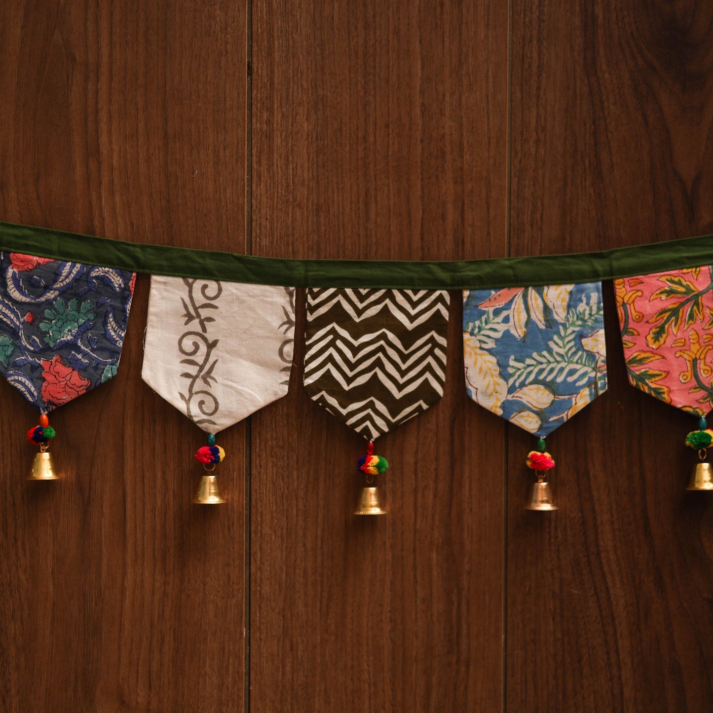 Handmade fabric toran for home decor 44 - handcrafted